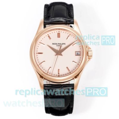 Swiss Copy GR Factory Patek Philippe Calatrava 5127 Cal.324 Rose Gold Watch 37mm 